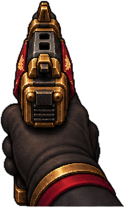 Service Pistol production game sprite